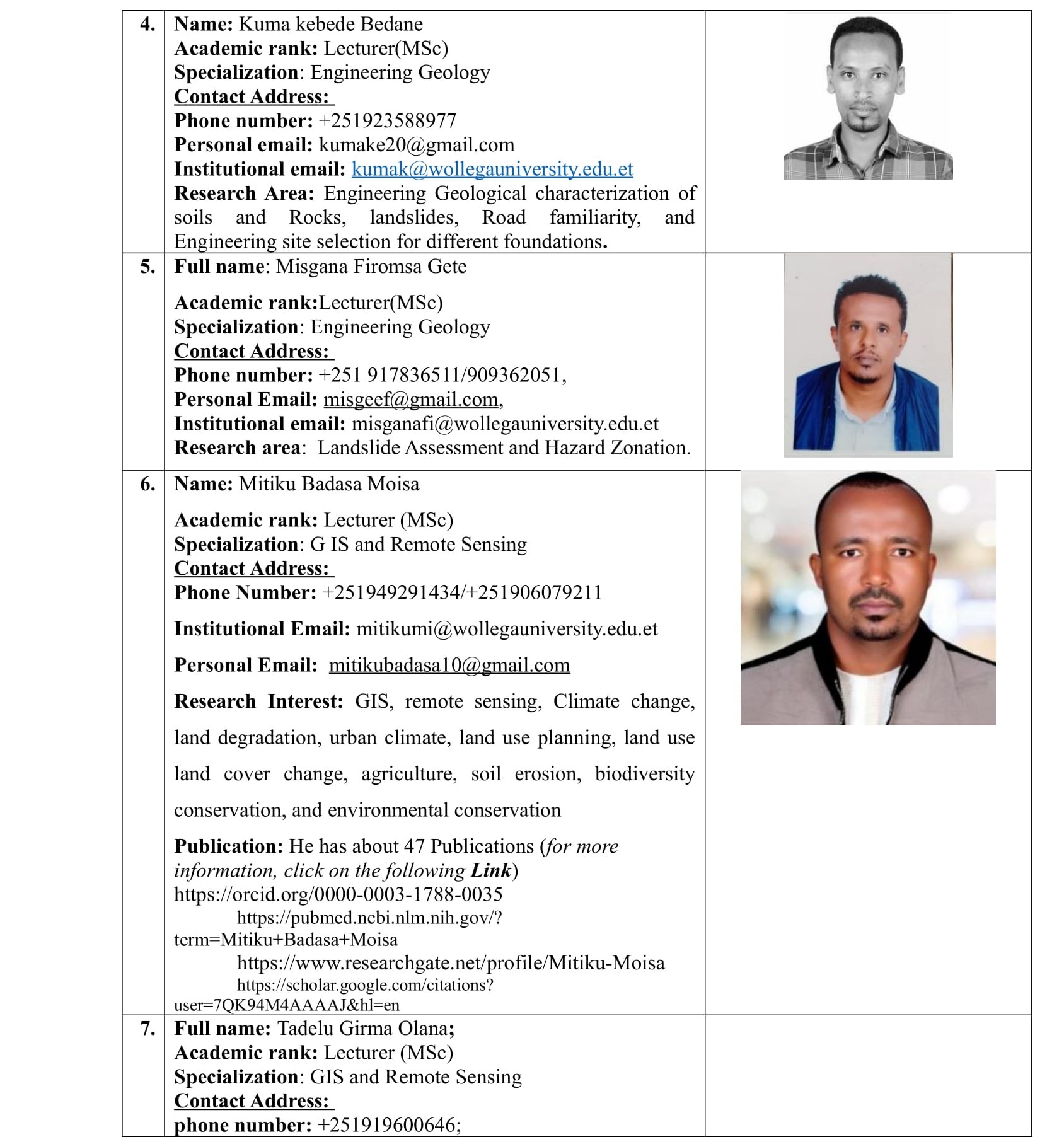 Earth Scince Profile 02