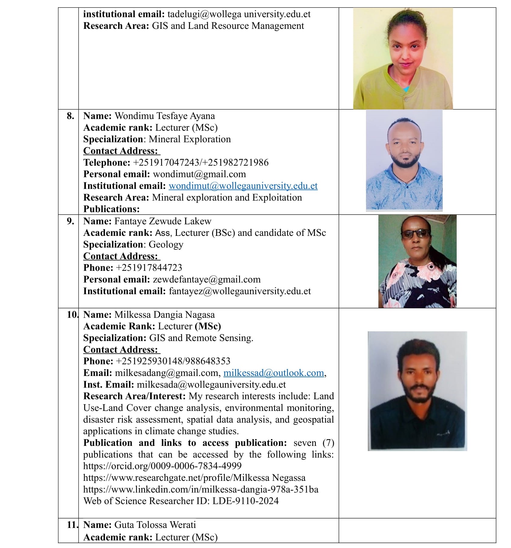 Earth Scince Profile 03