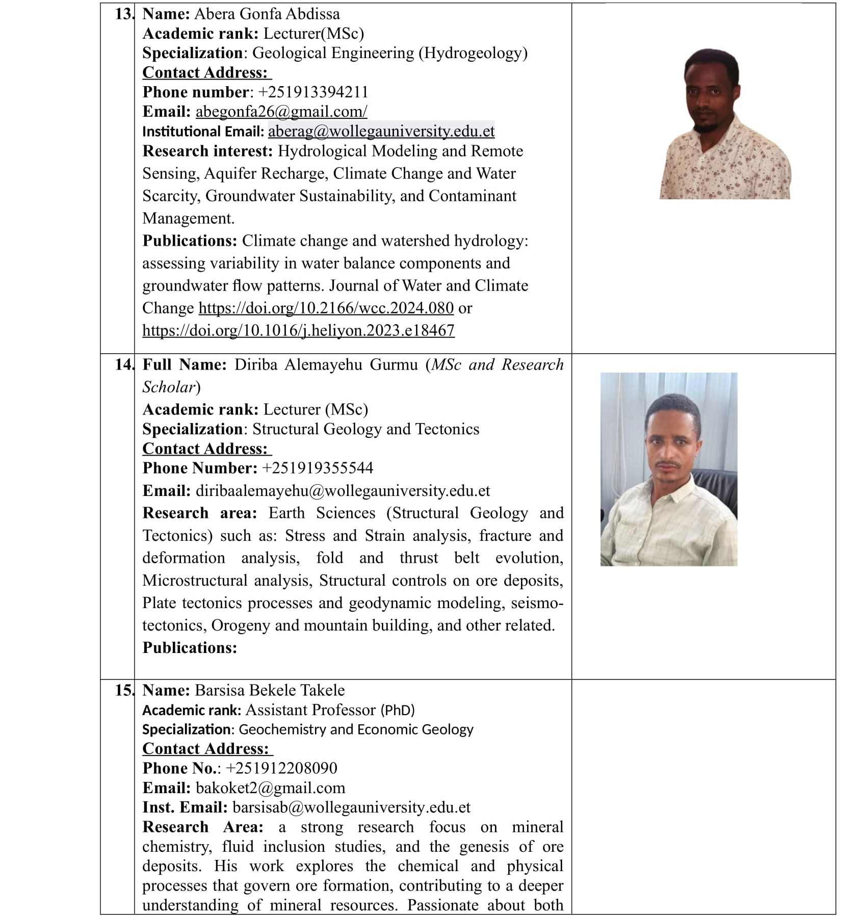 Earth Scince Profile 05