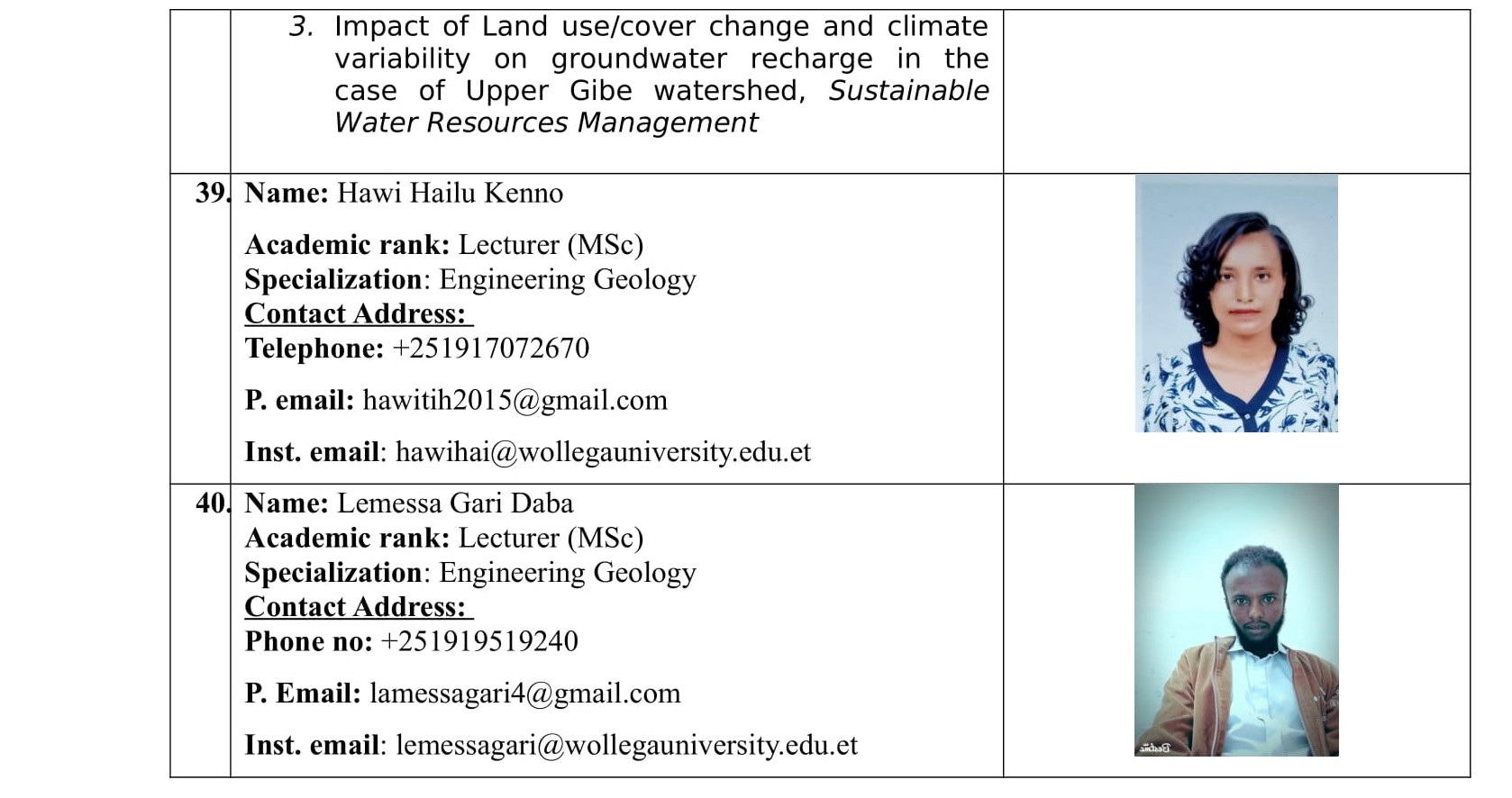 Earth Scince Profile 13