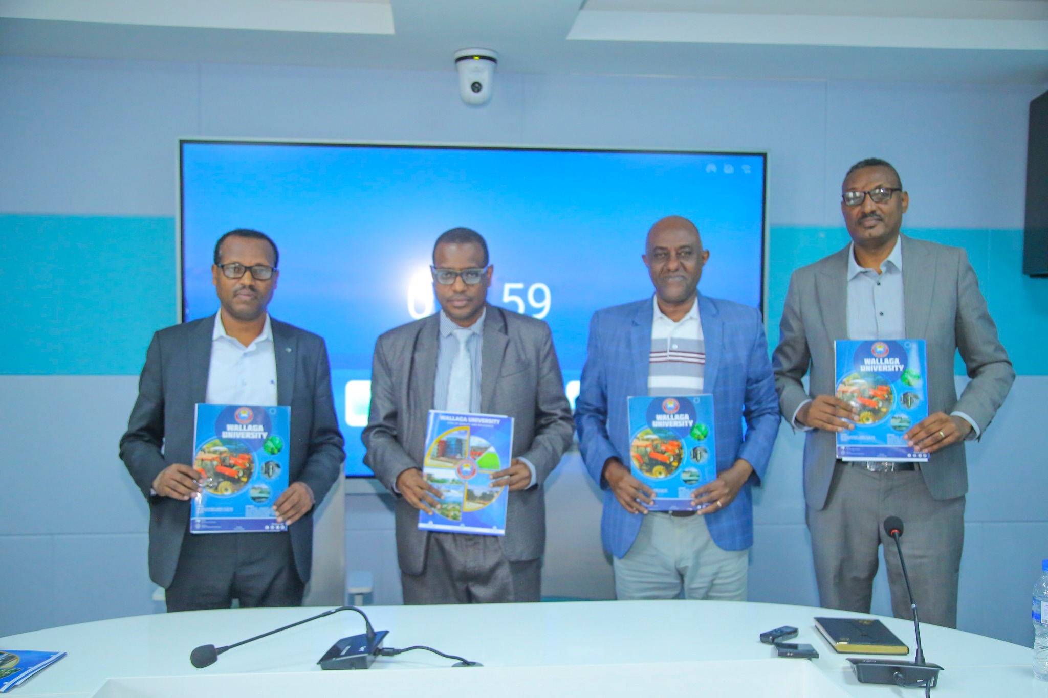 Wollega University Vice Presidents Signed KPI Agreements with the President